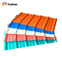 trapezoidal roof sheet type 2.0mm thick green UPVC roofing sheet