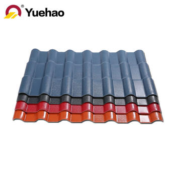 ASA synthetic resin roof tile light weight plastic roof sheet