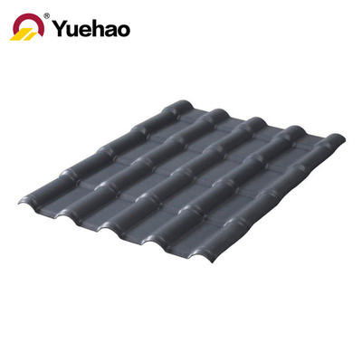 luxury products for house ASA coated PVC plastic roof tile resin roofing tiles